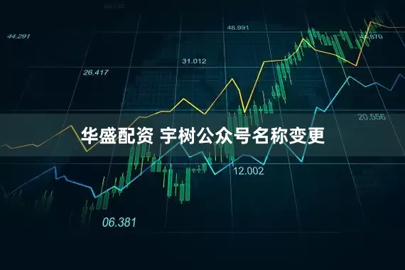 华盛配资 宇树公众号名称变更