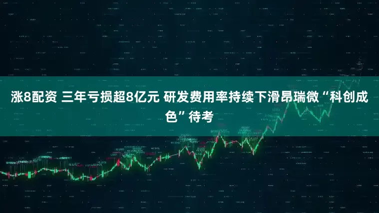 涨8配资 三年亏损超8亿元 研发费用率持续下滑昂瑞微“科创成色”待考